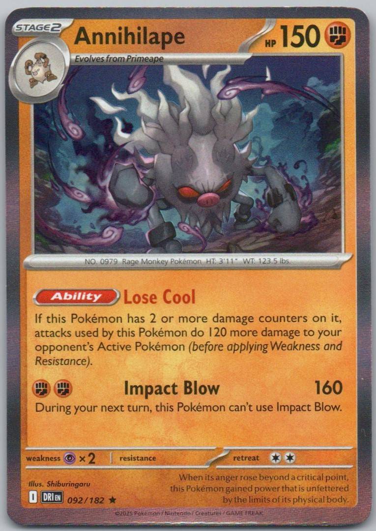 Regirock EX 101 Reverse Holo Fighting Card - Destined Rivals