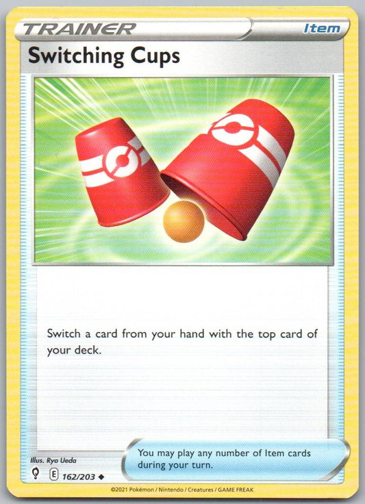 Switching Cups 162 Normal Trainer Card - Evolving Skies