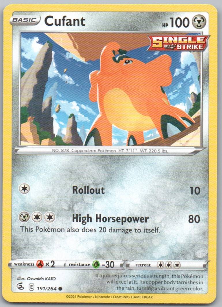 Cufant 191 Normal Steel Card - Fusion Strike