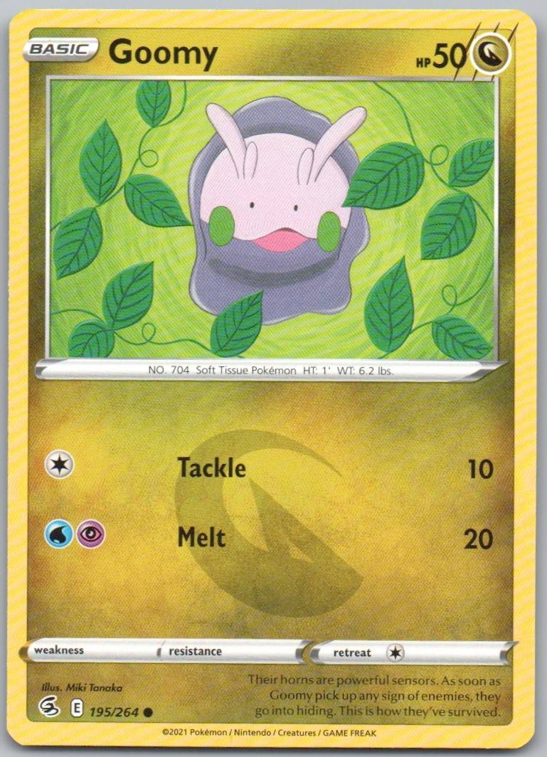 Goomy 195 Normal Dragon Card - Fusion Strike