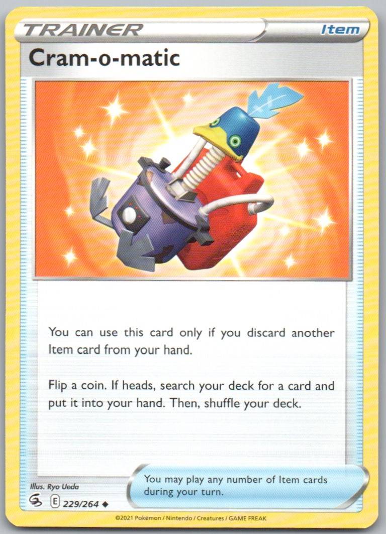 Cram-o-matic 229 Normal Trainer Card - Fusion Strike