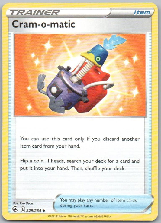 Cram-o-matic 229 Normal Trainer Card - Fusion Strike
