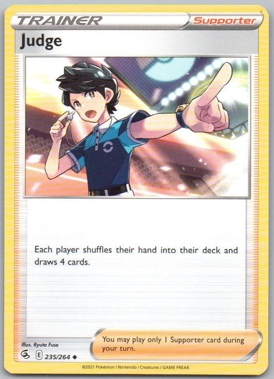 Judge 235 Normal Trainer Card - Fusion Strike