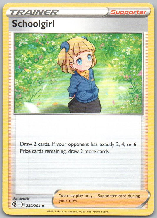 Schoolgirl 239 Normal Trainer Card - Fusion Strike