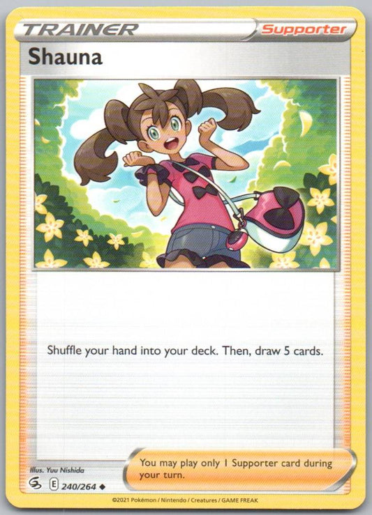 Shauna 240 Normal Trainer Card - Fusion Strike