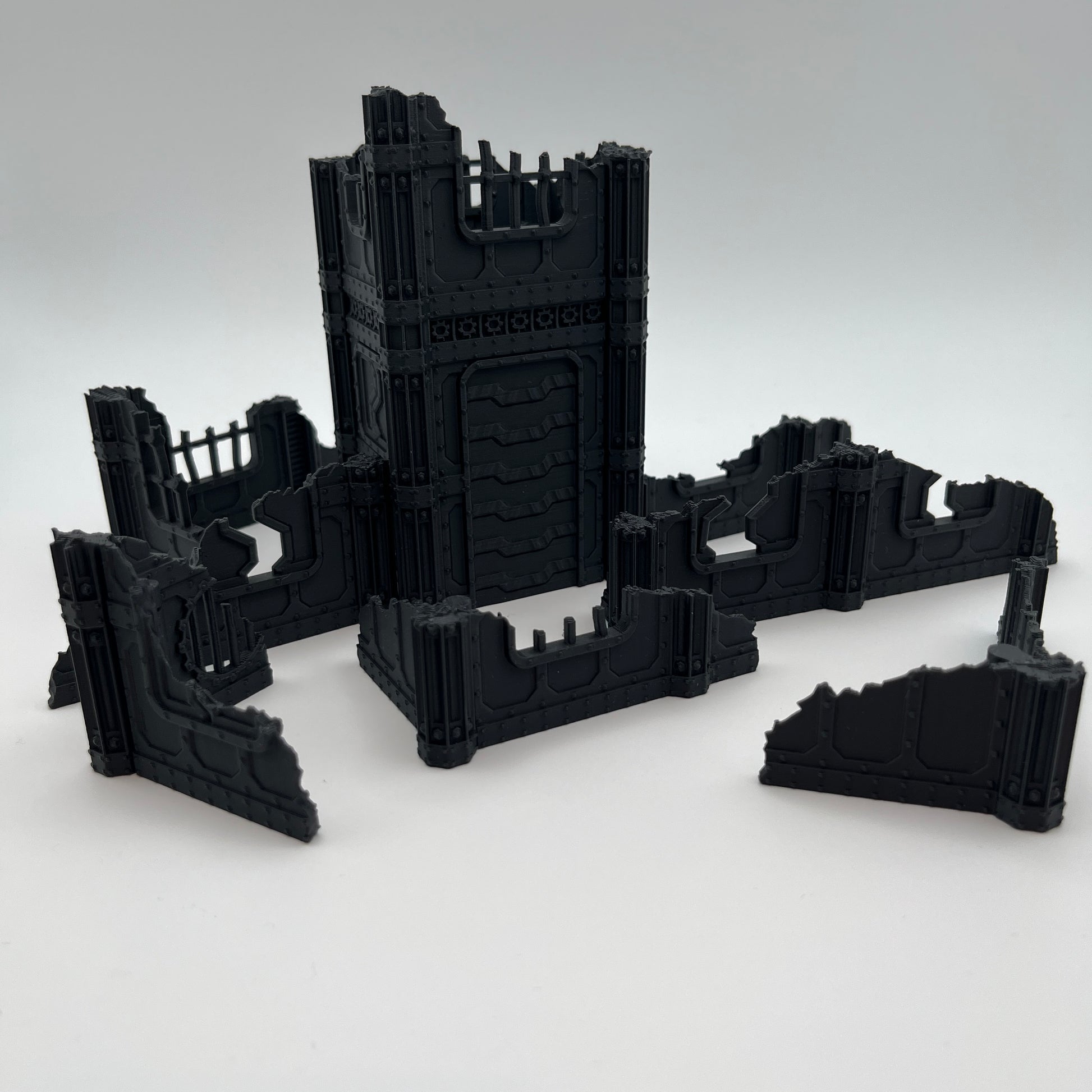 Fabricator's Lair Industrial Full Table Foldable Terrain Set Warhammer 40K 11th
