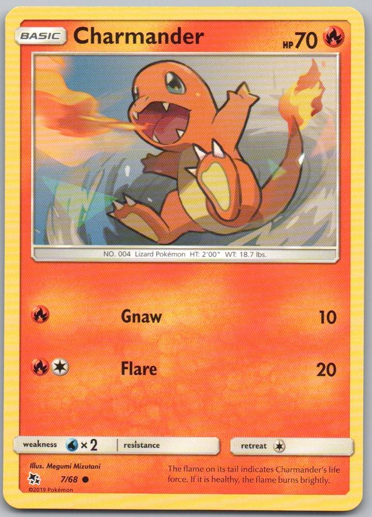 Charmander 007 Normal Fire Card - Hidden Fates