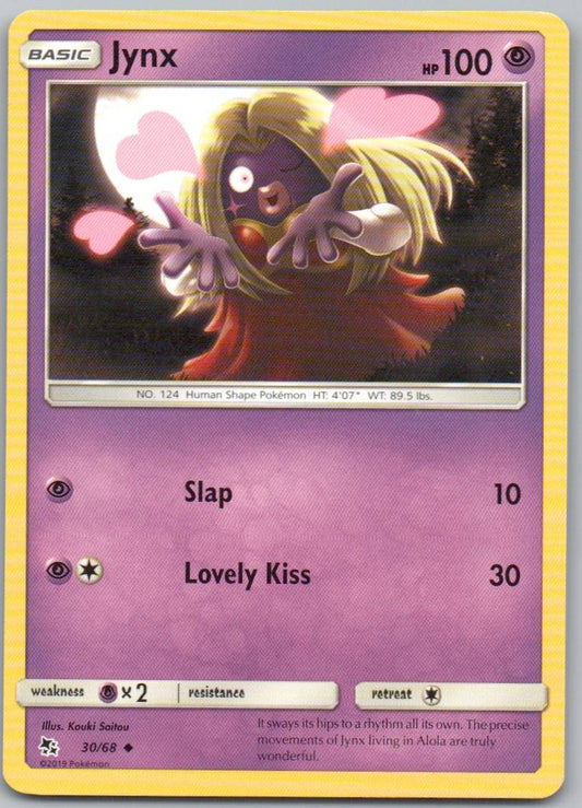 Jynx 030 Normal Psychic Card - Hidden Fates