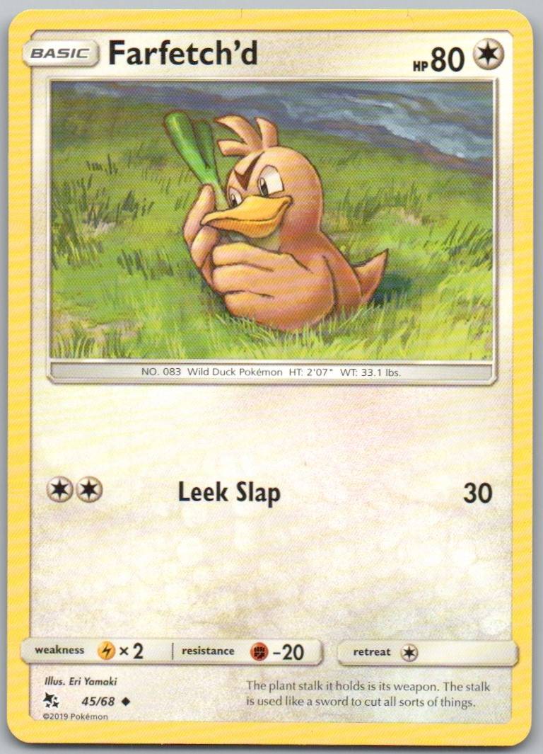 Farfetch'd 045 Normal Colorless Card - Hidden Fates