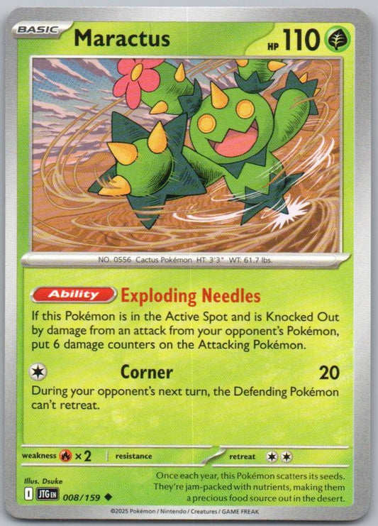 Maractus 008 Reverse Holo Grass Card - Journey Together