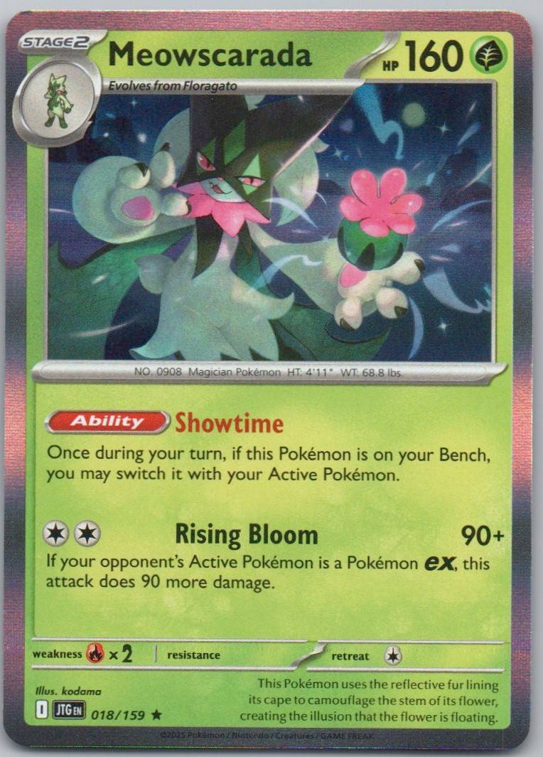 Nymble 019 Reverse Holo Grass Card - Journey Together