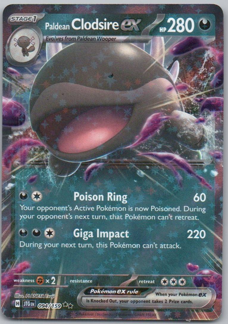 Galarian Stunfisk 106 Reverse Holo Steel Card - Journey Together