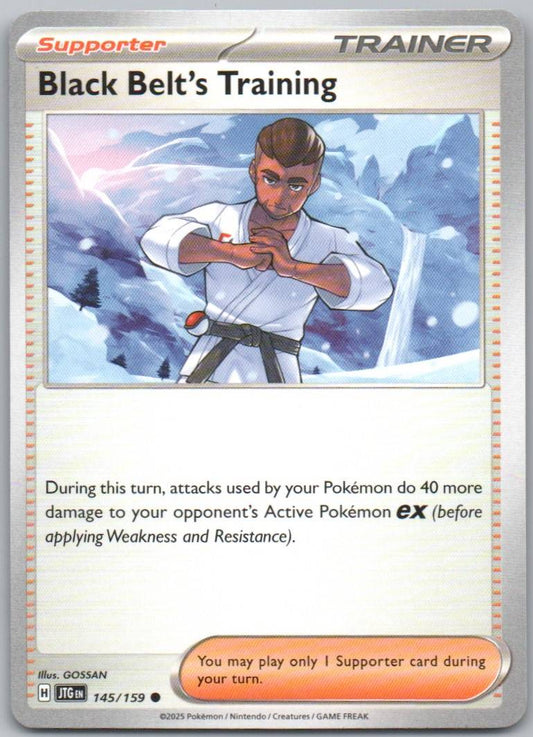 Black Belt's Training 145 Normal Trainer Card - Journey Together