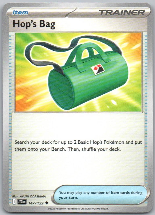 Hop's Bag 147 Normal Trainer Card - Journey Together