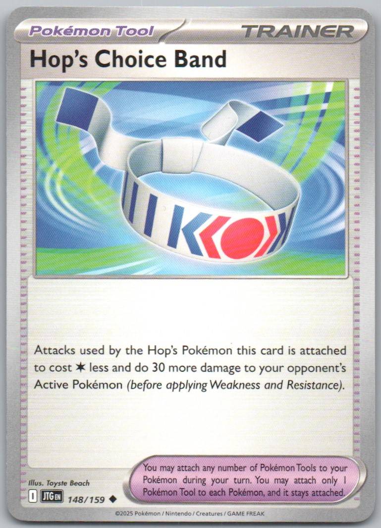 Hop's Choice Band 148 Normal Trainer Card - Journey Together