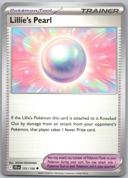 Lillie's Pearl 151 Normal Trainer Card - Journey Together