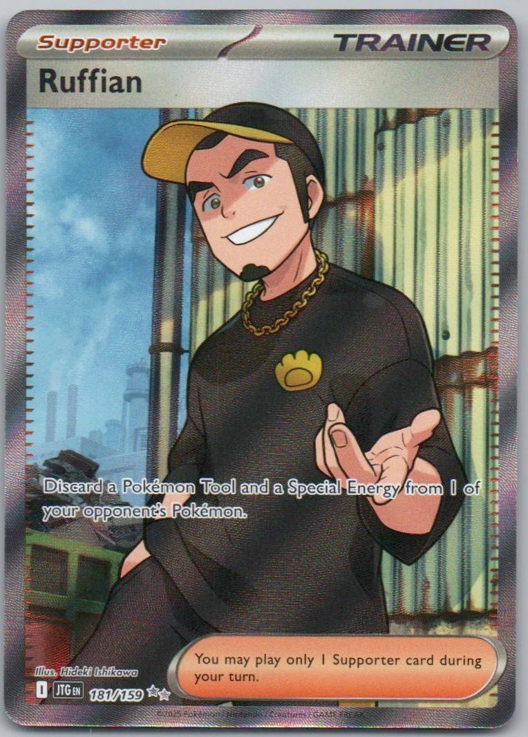Ruffian 181 Holo Trainer Card - Journey Together