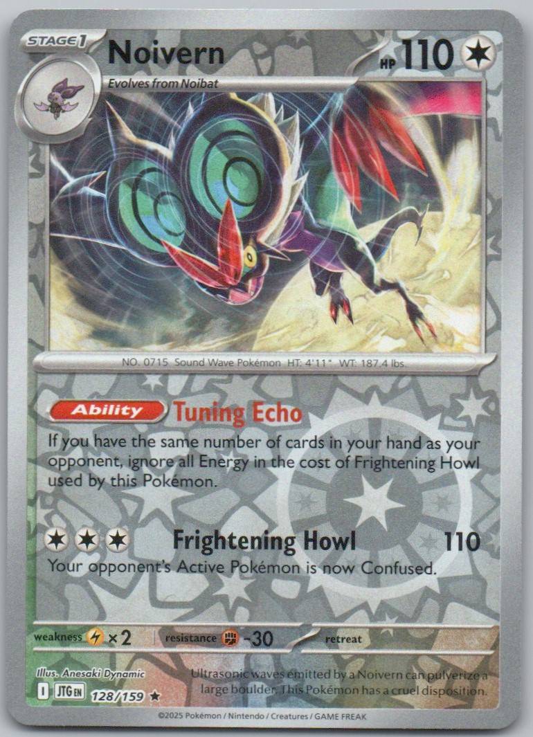 Noivern 128 Reverse Holo Colorless Card - Journey Together