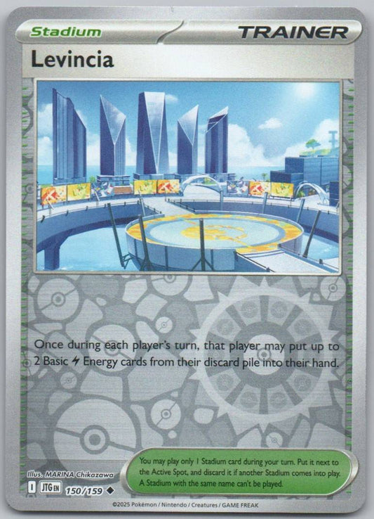 Levincia 150 Reverse Holo Trainer Card - Journey Together