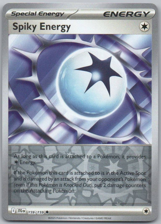 Spiky Energy 159 Reverse Holo Energy Card - Journey Together