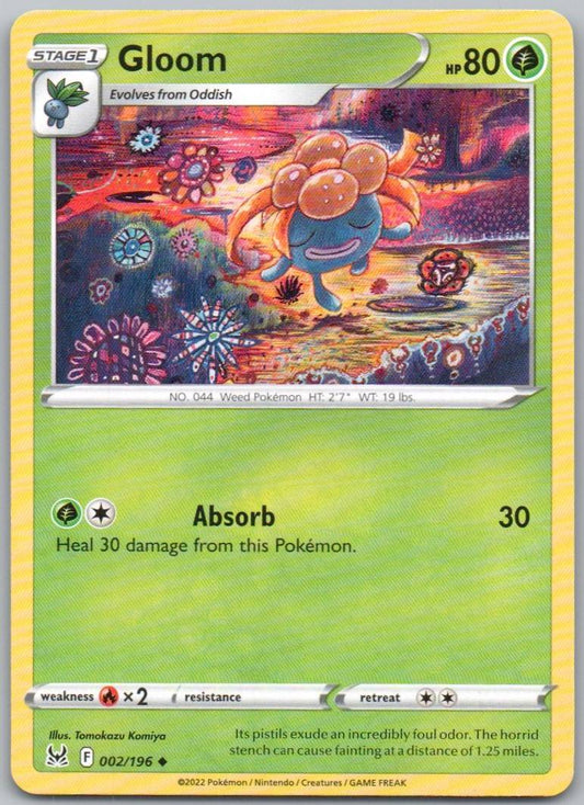 Gloom 002 Normal Grass Card - Lost Origin