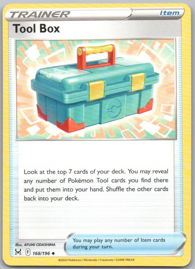 Tool Box 168 Normal Trainer Card - Lost Origin