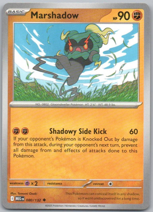 Marshadow 080 Normal Fighting Card - Mega Evolution