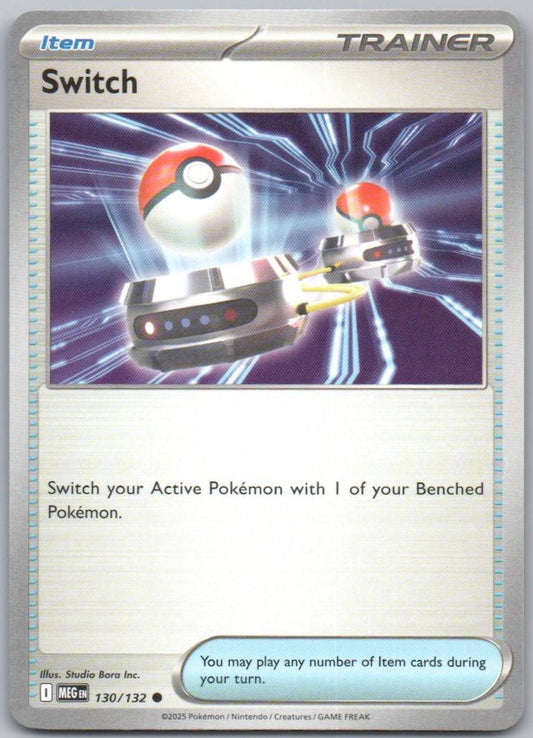 Switch 130 Normal Trainer Card - Mega Evolution