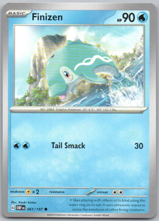 Finizen 060 Normal Water Card - Obsidian Flames