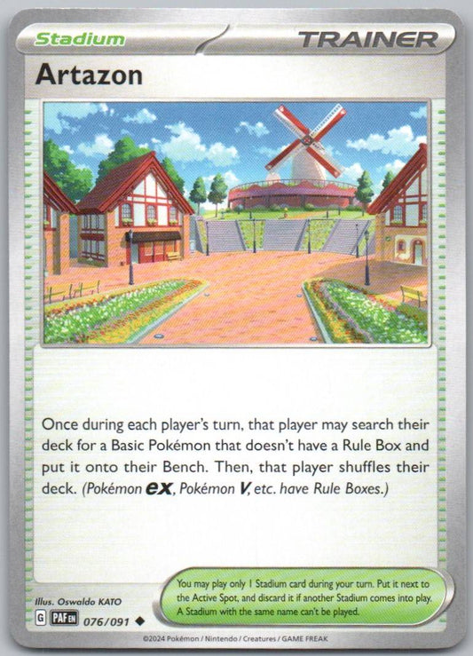 Artazon 076 Normal Trainer Card - Paldean Fates