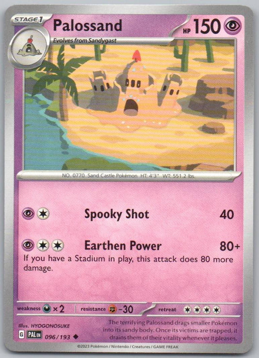 Palosand 096 Normal Psychic Card - Paldea Evolved