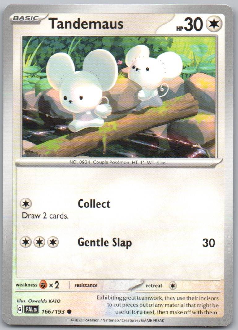 Tandemaus 166 Normal Colorless Card - Paldea Evolved