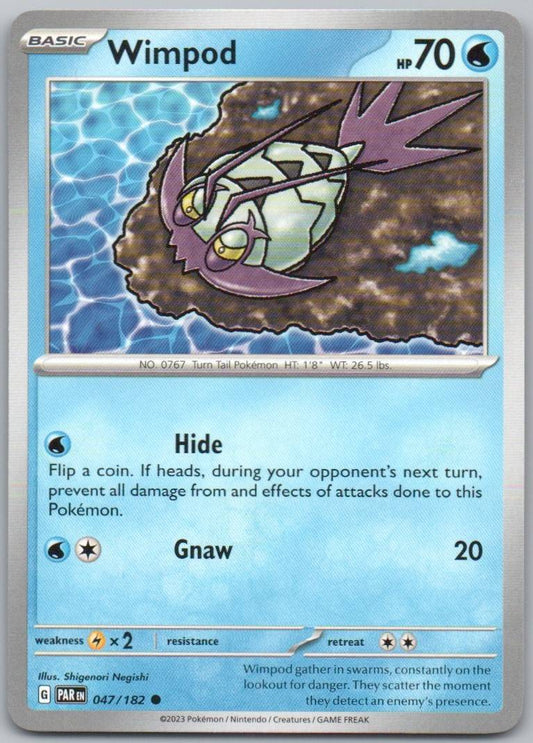 Wimpod 047 Normal Water Card - Paradox Rift