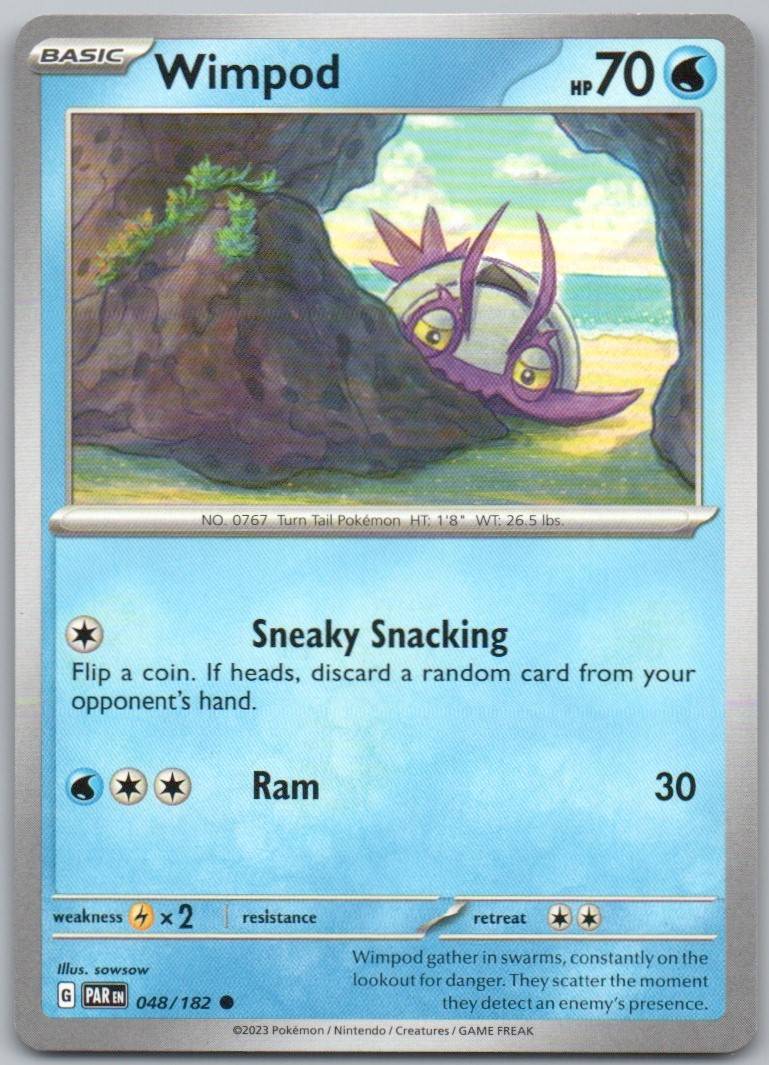 Wimpod 048 Normal Water Card - Paradox Rift