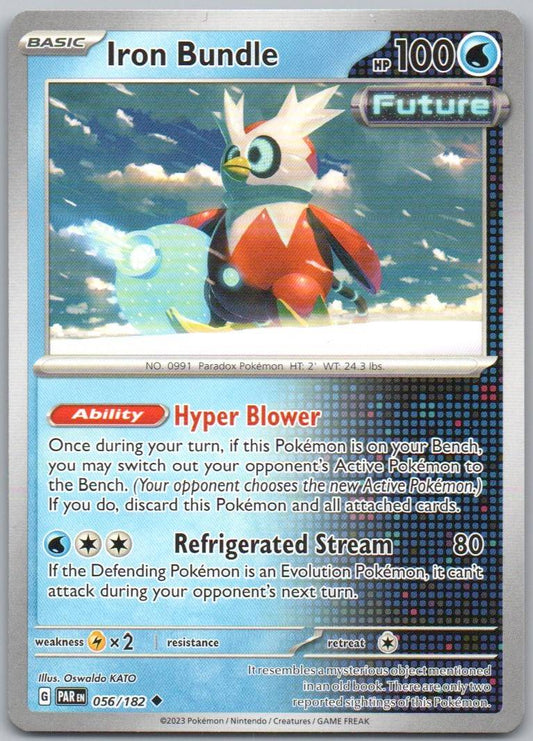 Iron Bundle 056 Normal Water Card - Paradox Rift