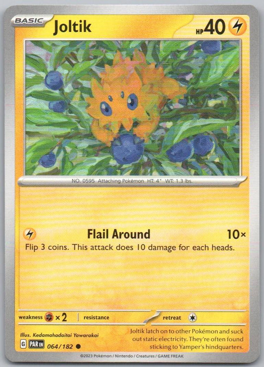 Joltik 064 Normal Lightning Card - Paradox Rift