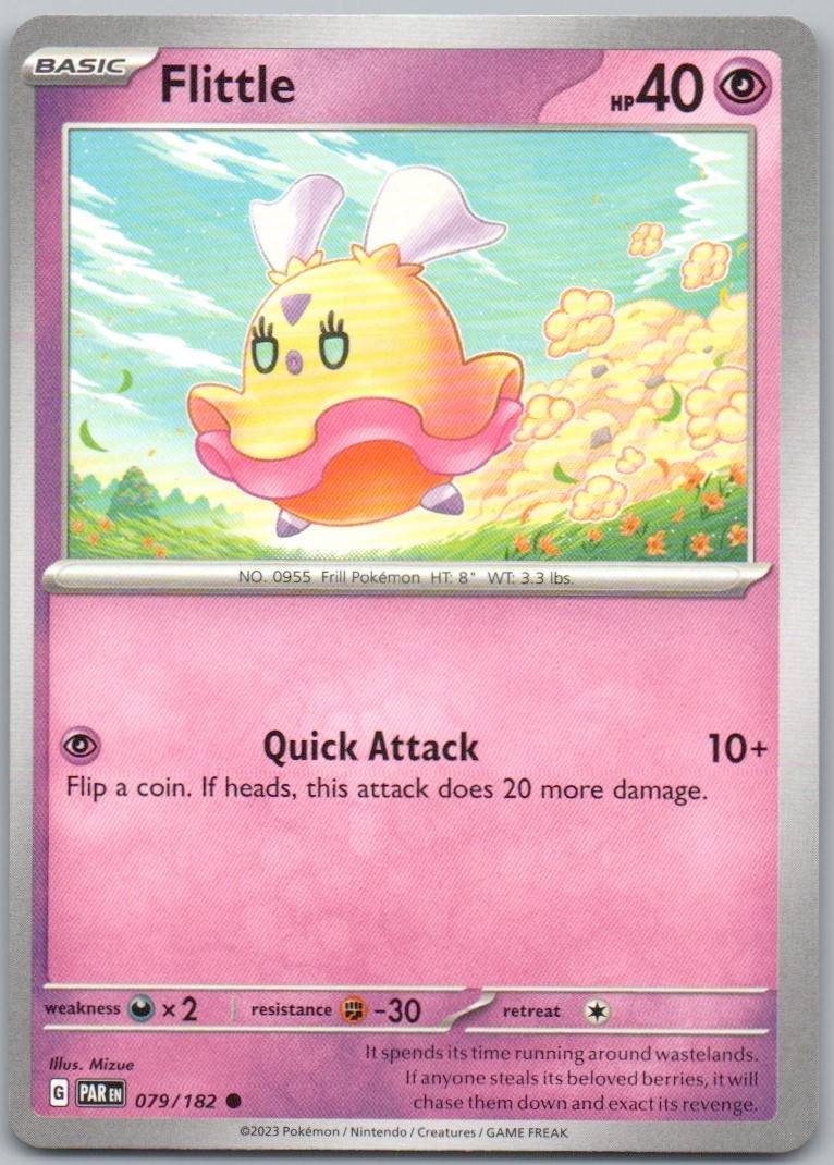 Flittle 079 Normal Psychic Card - Paradox Rift