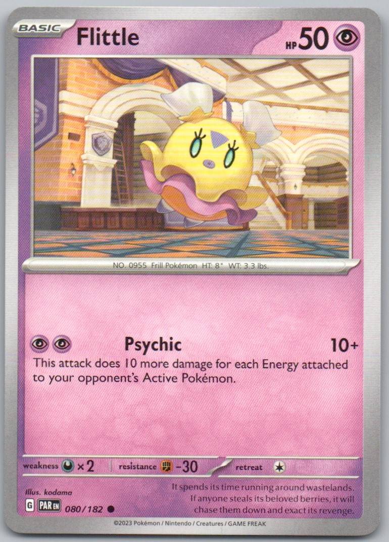 Flittle 080 Normal Psychic Card - Paradox Rift