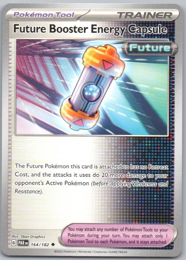 Future Booster Energy Capsule 164 Normal Trainer Card - Paradox Rift