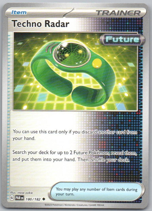 Techno Radar 180 Normal Trainer Card - Paradox Rift