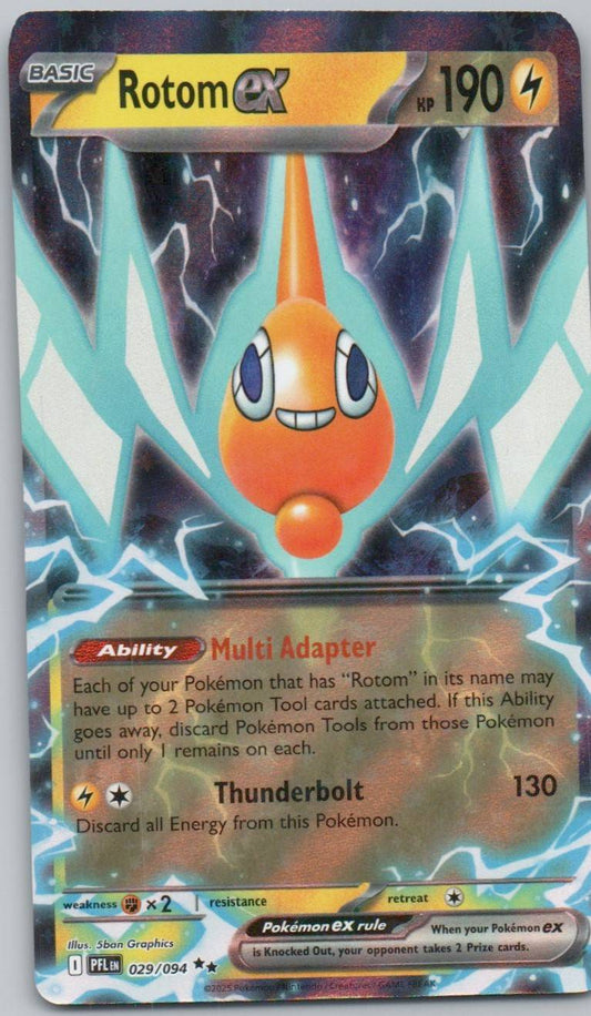 Rotom EX 029 Holo Lightning Card - Phantasmal Flames