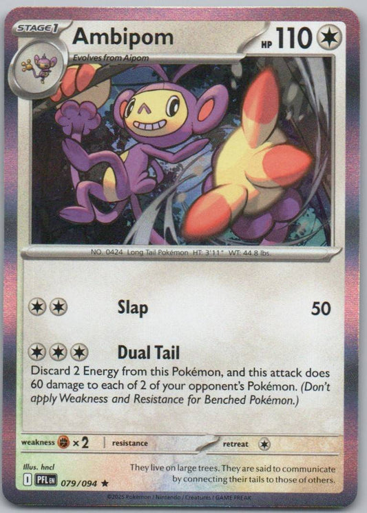 Ambipom 079 Normal Colorless Card - Phantasmal Flames