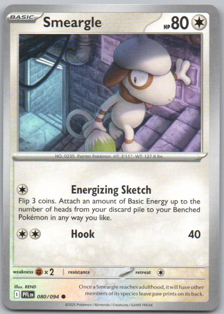 Smeargle 080 Normal Colorless Card - Phantasmal Flames
