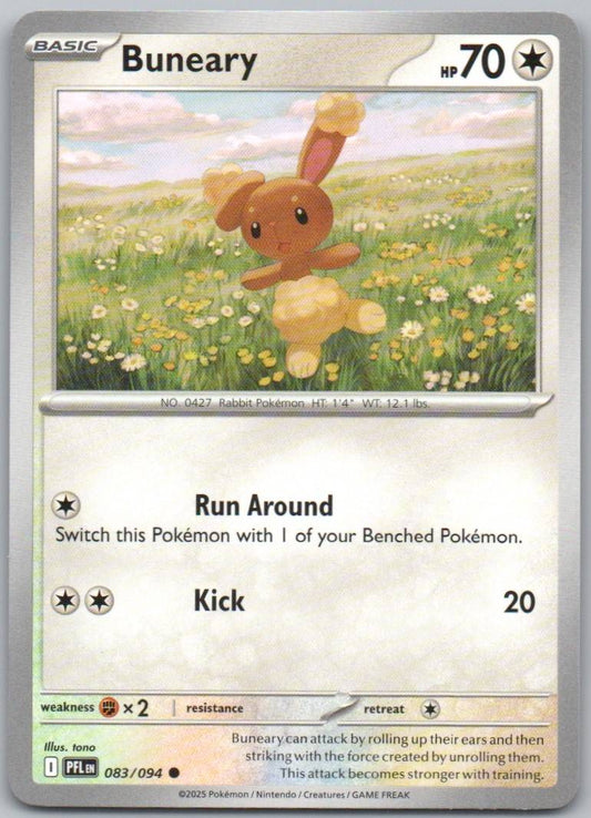 Buneary 083 Normal Colorless Card - Phantasmal Flames