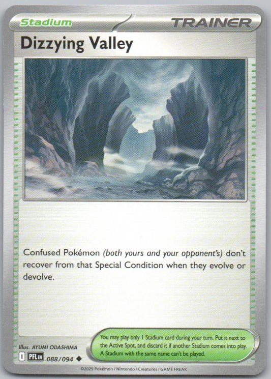 Dizzying Valley 088 Normal Trainer Card - Phantasmal Flames