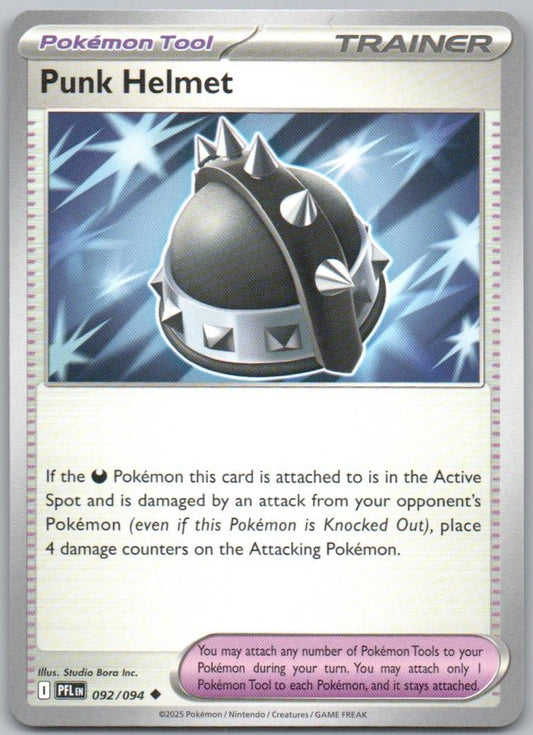 Punk Helmet 092 Normal Trainer Card - Phantasmal Flames