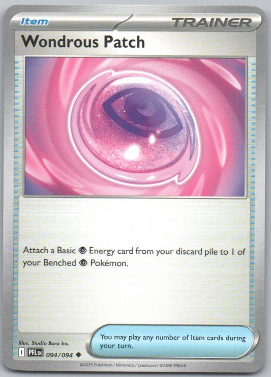 Wondrous Patch 094 Normal Trainer Card - Phantasmal Flames
