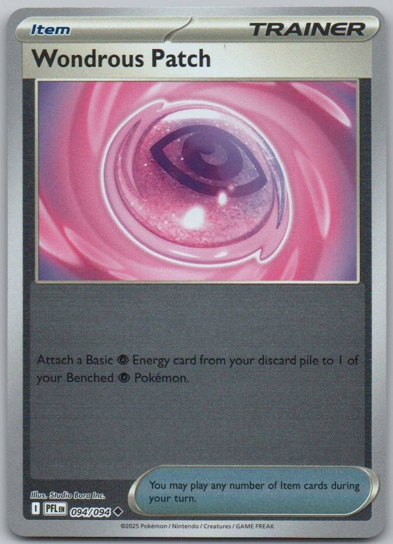 Wondrous Patch 094 Reverse Holo Trainer Card - Phantasmal Flames