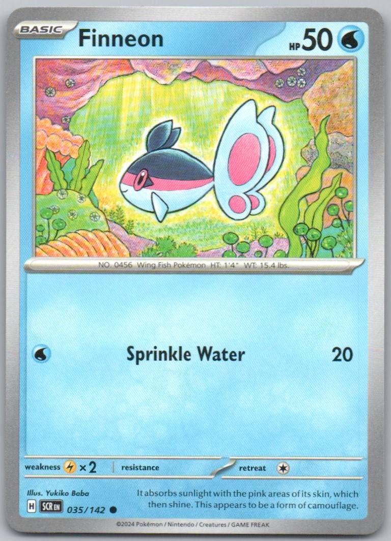 Finneon 035 Normal Water Card - Stellar Crown