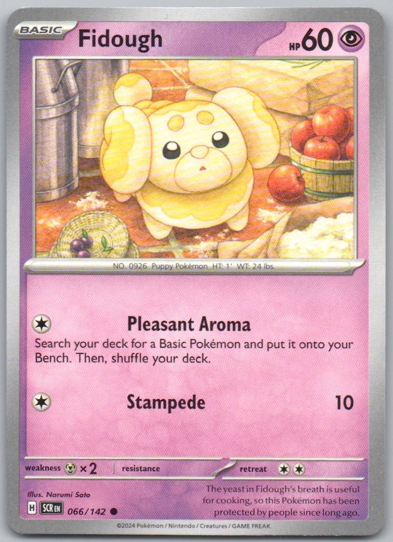Fidough 066 Normal Psychic Card - Stellar Crown